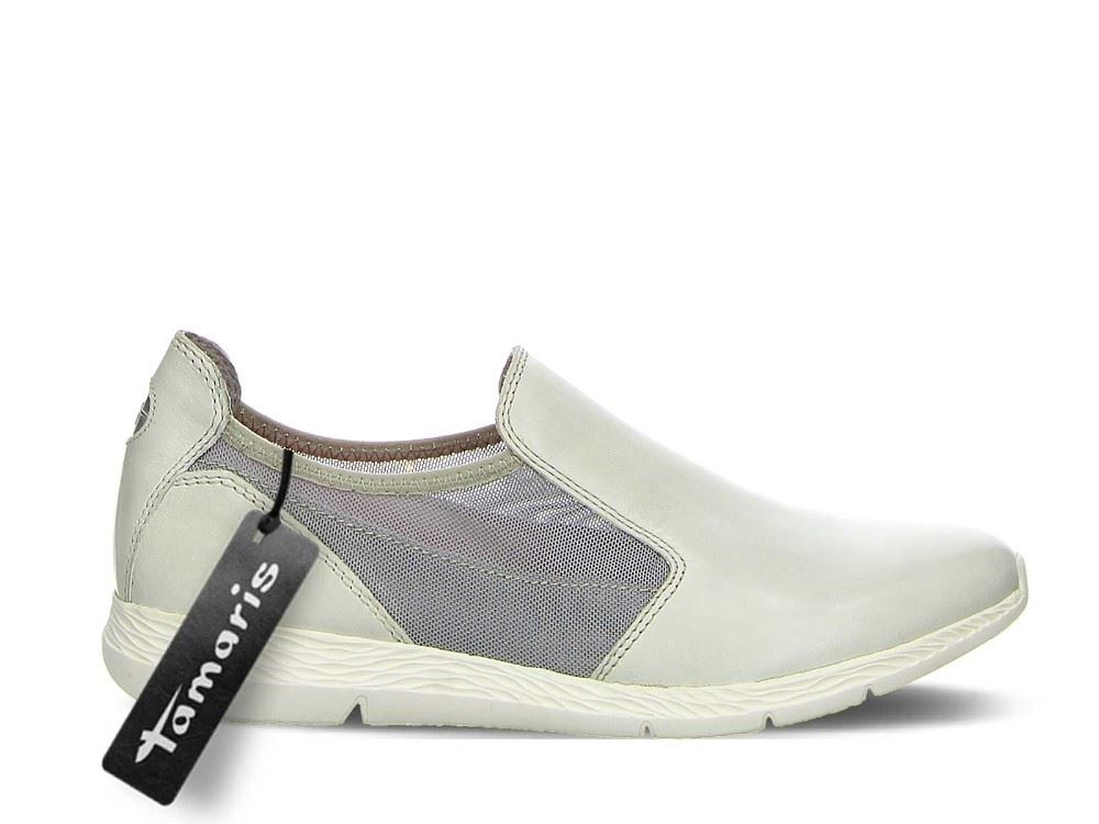 Tamaris Sneaker Slipper creme 1-1-24628-28 41 | 109 OFFWHITE | 