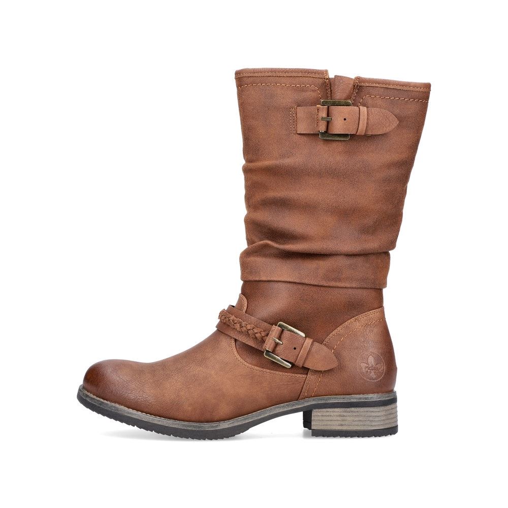 Rieker Antistress Stiefel  braun S21 98860-22 40 | nuss/nuss | F
