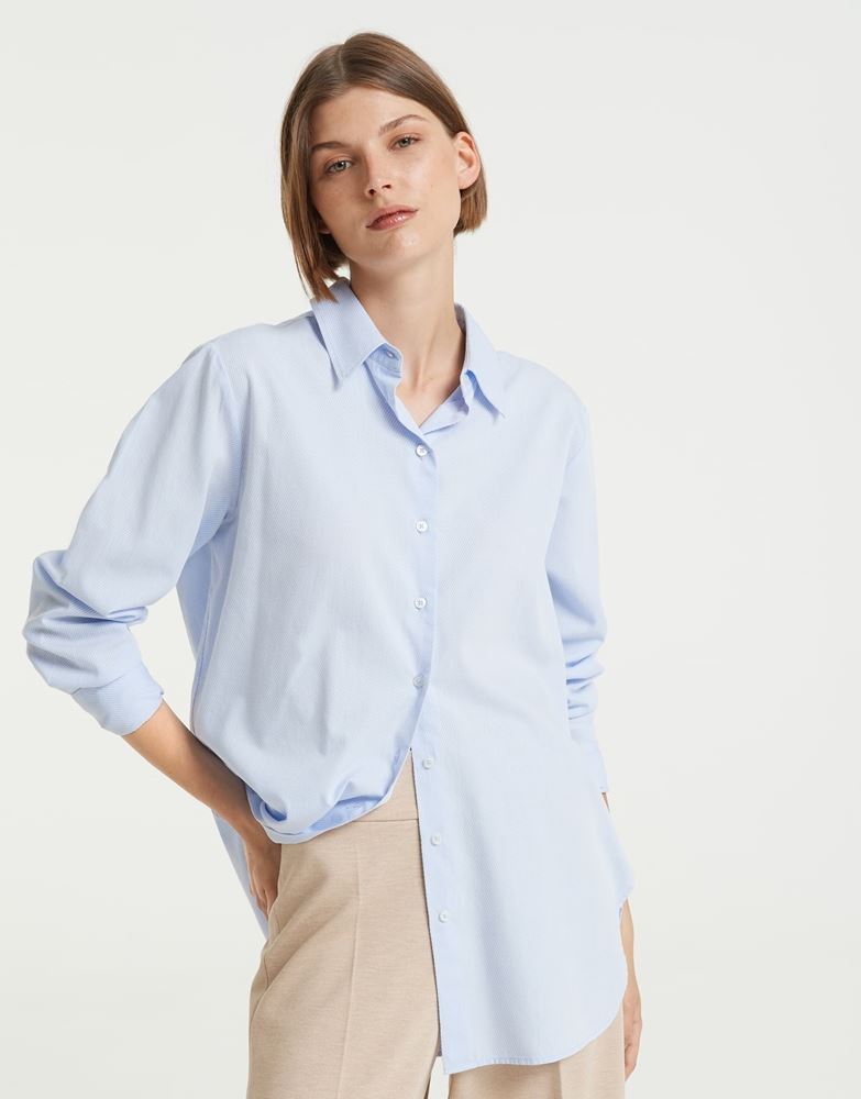 OPUS Bluse Frohana blau S22 1008873854100 