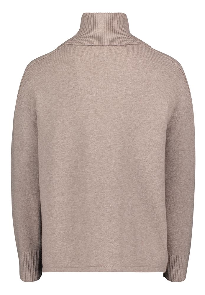 Betty Barclay Strickpullover Rollkragen Schriftzug Strasssteine schwarz S22  57581026 