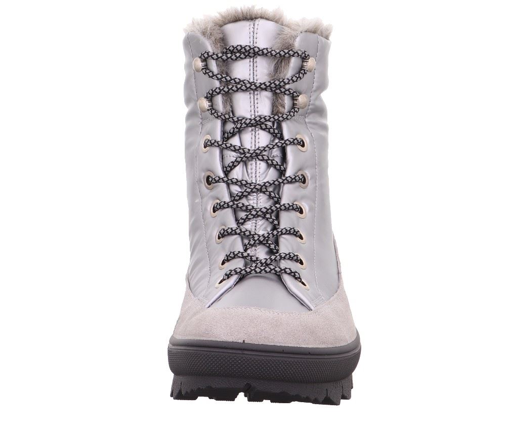 Legero NOVARA ALUMINIO(GRAU) Damen Winterstiefelette warm GORETEX wasserdicht 2-000933-2500 4,5 | aluminio | 