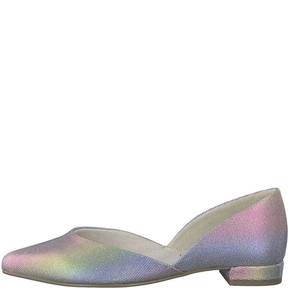 Marco Tozzi Ballerina rainbow metallic S13  2-2-82103-20 