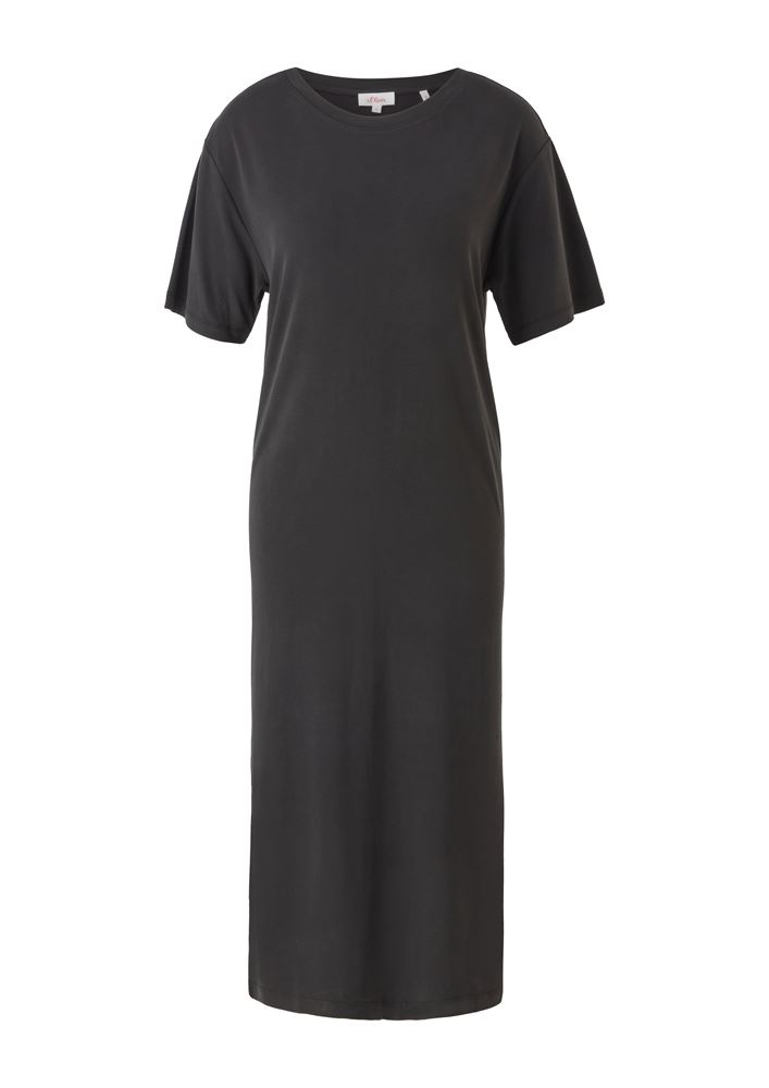 s.Oliver T- Shirt- Kleid Schlitze lang 2113896 