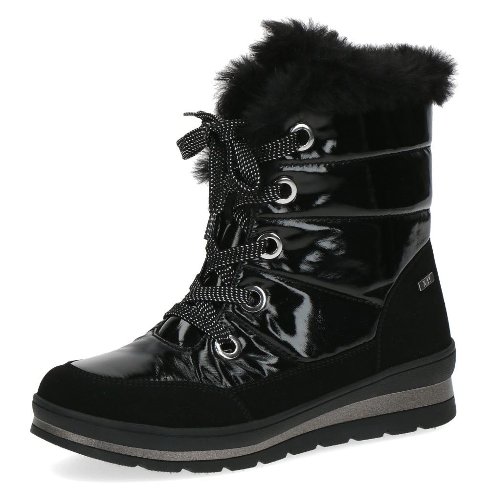 CAPRICE Stiefelette TEX-Membran Warmfutter Wechselfußbett AIRMOTION S22 9-9-26226-29 7 | 019 BLACK COMB | 