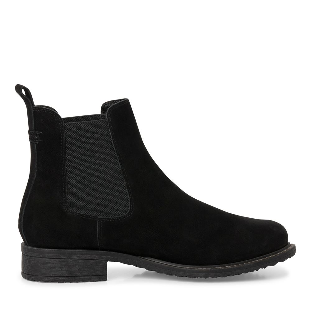 Tamaris Chelsea Boot Leder TOUCHit- Fußbett schwarz 22 1-1-25422-29 38 | 001 BLACK | 