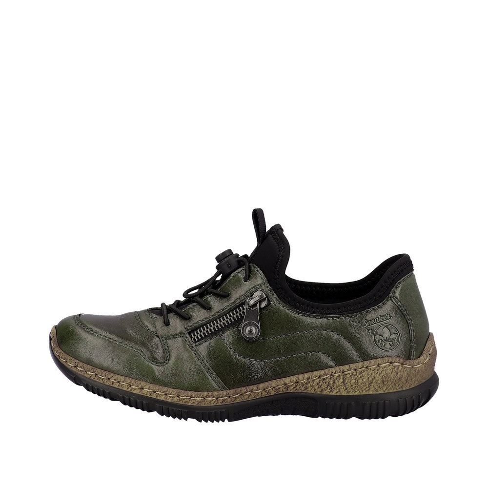 Rieker Antistress Damen Slipper Schlupfschuh grün S23 N32G2-54 
