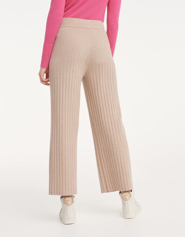 OPUS Strickhose Malona Culotte braun S21 247969424 