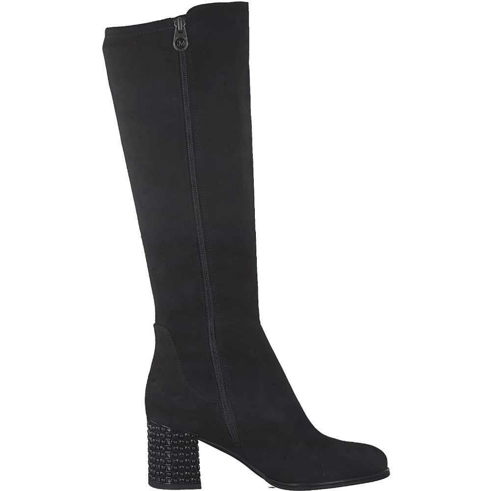 MARCO TOZZI by Guido Maria Kretschmer Stiefel Schmuckabsatz schwarz S22 2-2-85501-29 37 | 001 BLACK | 