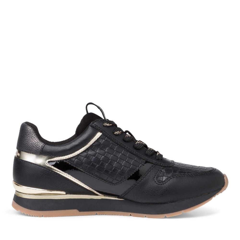 Tamaris Sneaker Wechselfußbett schwarz S12  1-1-23603-28 