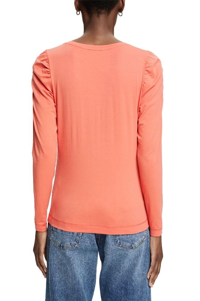ESPRIT Longsleeve aus Bio-Baumwolle 022EE1K301 