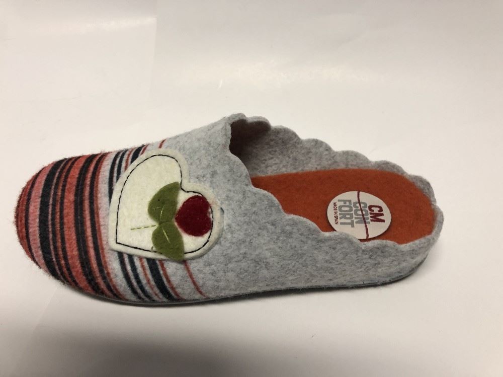 Calzamur Damen Hauspantoffel Filz 66090046 