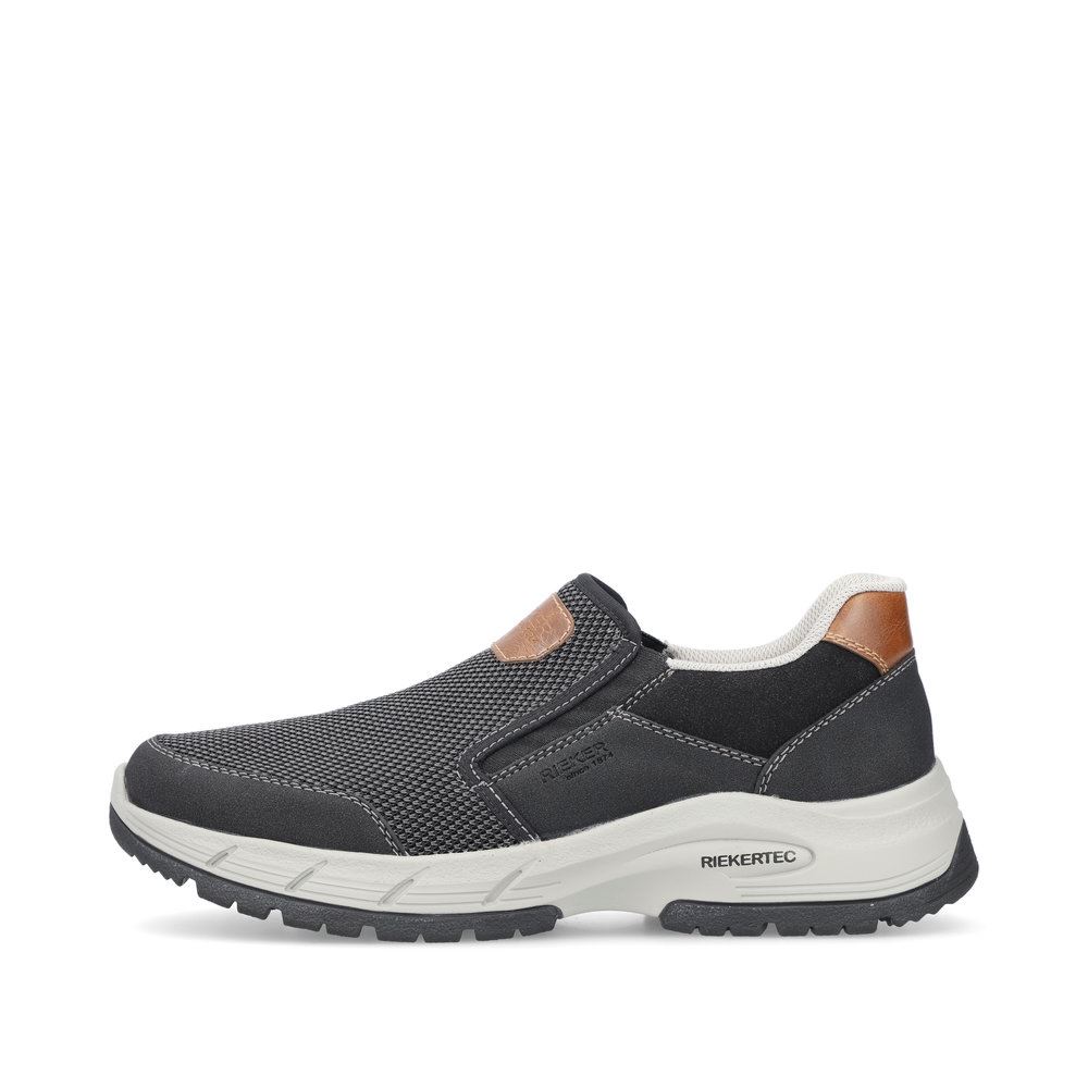 Rieker Antistress Herren Slipper Schlupfschuh schwarz S13 19150-00 