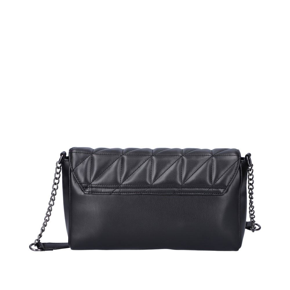 Rieker Umhängetasche Clutch Kettendetails Steppung schwarz S22 H1110-00 