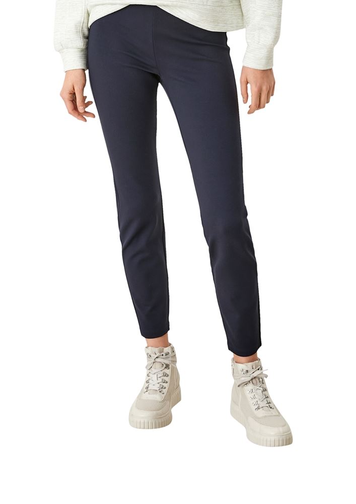 s.Oliver Damen Hose Viskosestretch blau S12  2109756 44 | 5959 navy | 