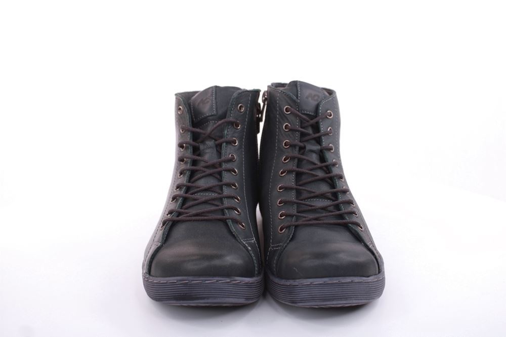 Andrea Conti Damen Stiefeletten Schnürschuh Leder bequem grau S22 0344900261 
