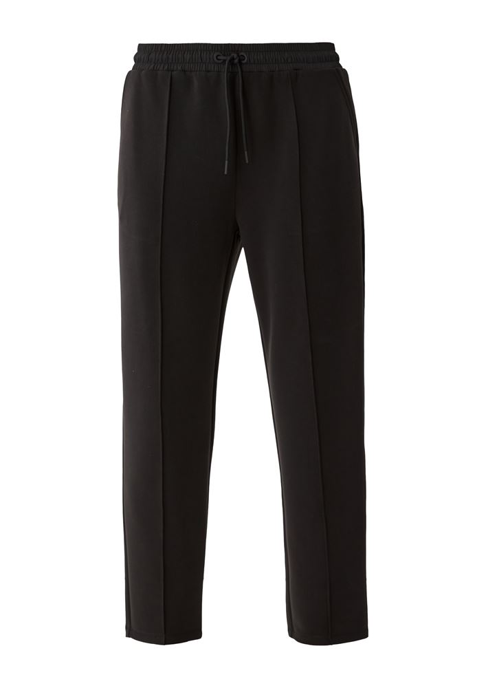 s.Oliver Jogpants mit Ziernaht grau, oliv grün S22  2121610 40 | 9999 GREY/BLACK | 