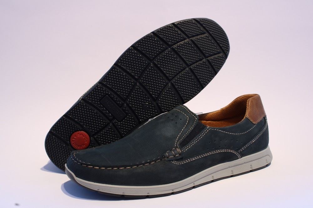IMAC Herren Slipper Schlupfschuh blau 701500 46 | blu | 