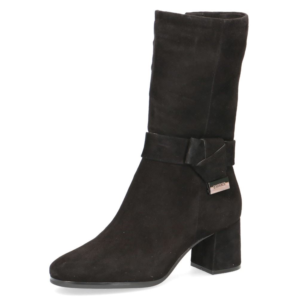 Caprice Stiefelette schwarz 9-9-25326-25 40 | 004 BLACK SUEDE | 