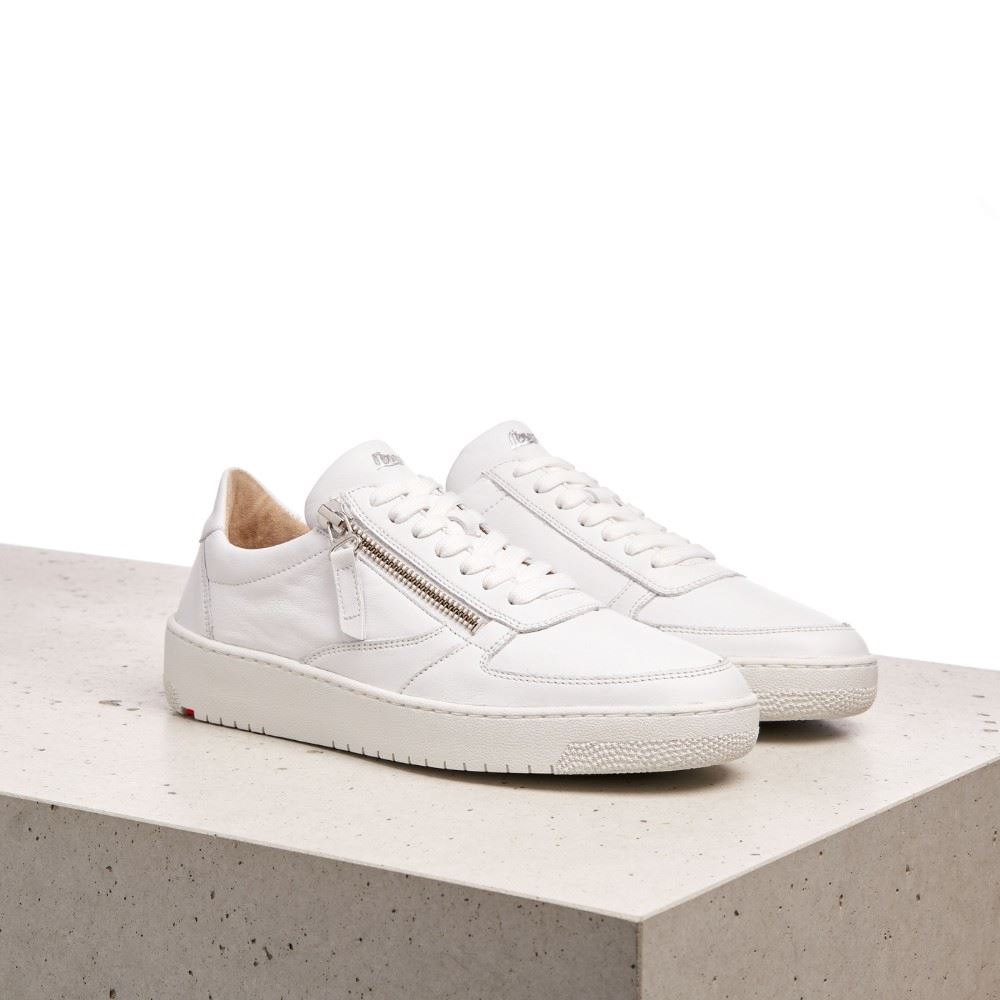 LLOYD Damen Sneaker CAMY Glattleder weiß 11-782-01 37 | white/melody | 