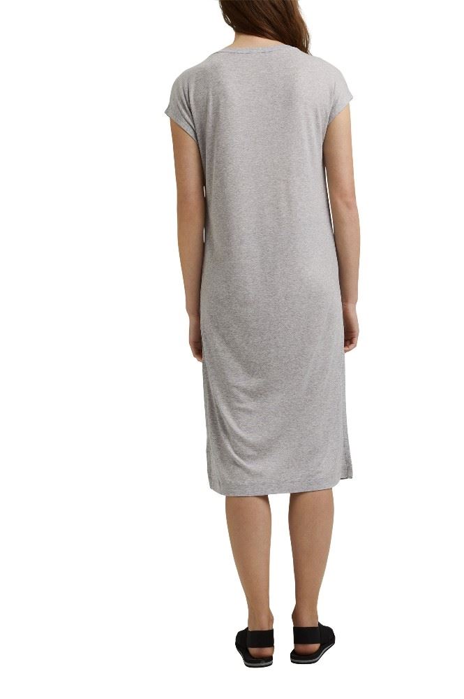 edc Kleid midilänge grau 051CC1E303 XS | C044 LIGHT GREY | 