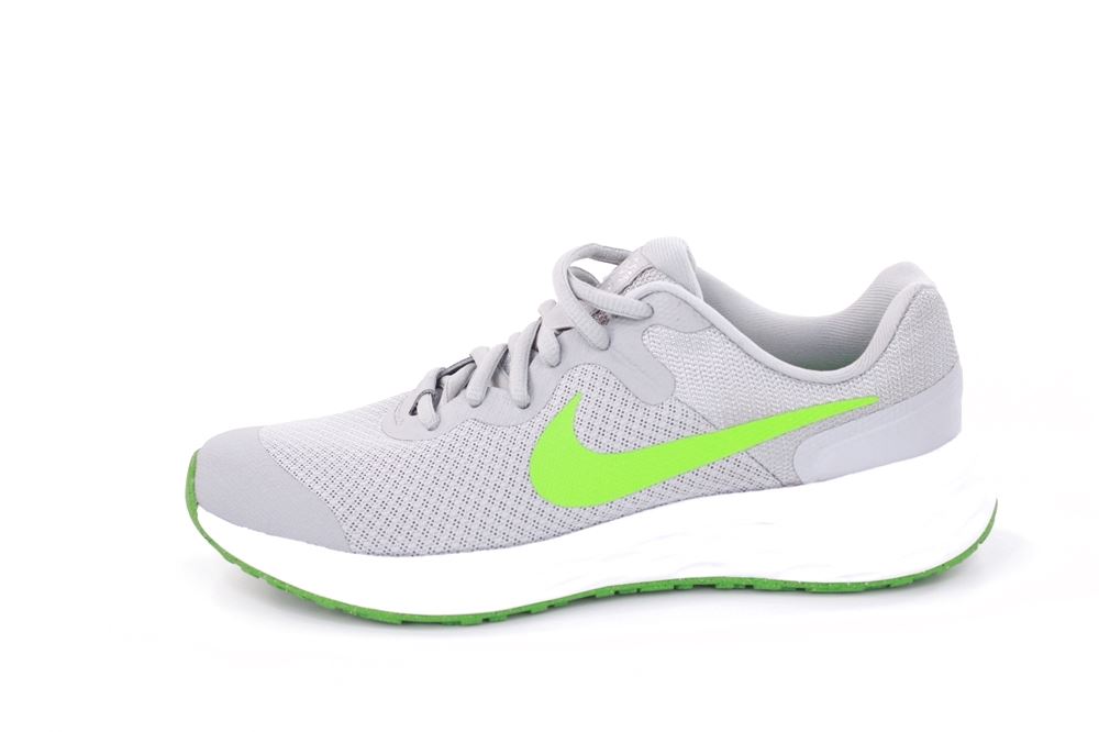 NIKE Revolution 6 Kinder Laufschuh Sneaker grau S21 DD1096/009 37,5 | LT SMOKE GREY/G | 