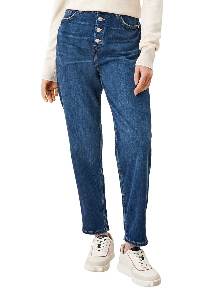 s.Oliver Jeans Karolin Mom-fit Regular blau S21  2113738 38 | 55Z4 blue stret | 