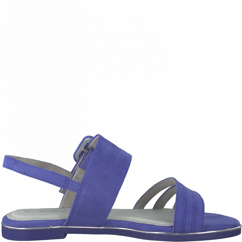Marco Tozzi Sandale Schnalle blau 2-2-28100-26 41 | 883 AZURE | 