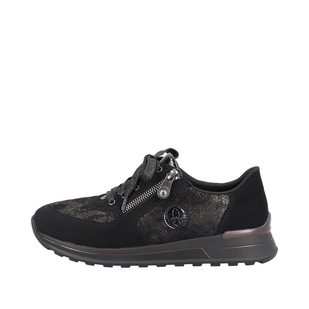 Rieker Damen Sneaker by Rieker nachtschwarz S23  N1411-90 
