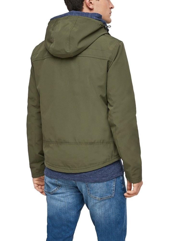 s. Oliver Jacke mit abnehmbarer Kapuze 2057212 XXL | 7940 khaki/oliv | 