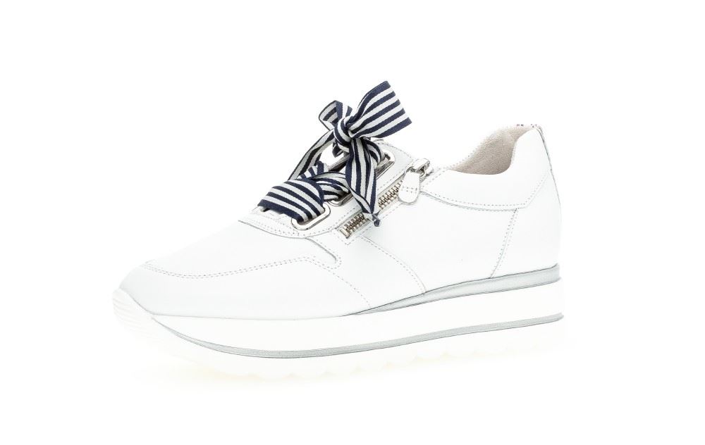 Gabor Sneaker weiß 63.412.21 6,5 | weiss/marine ko | F