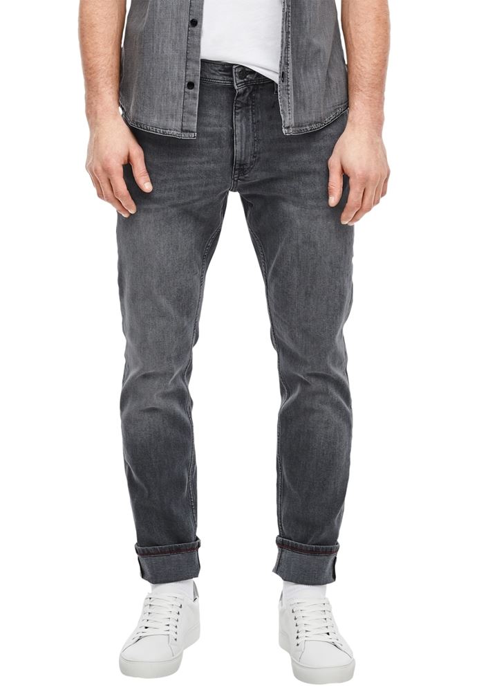 s.Oliver Jeans Denim Slim Fit Herren grau Noos 2023927 