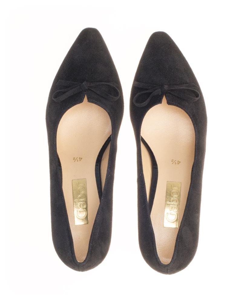 Gabor Pumps spitz schwarz  25.147.17 4,5 | schwarz | 