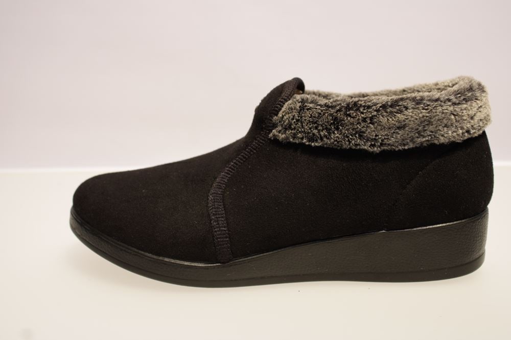 Fly Flot Hausschuhe schwarz 863745 41 | schwarz | 