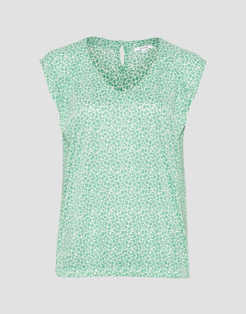 OPUS Print Shirt Sower S13 10165711294185 40 | 30002 green fla | 