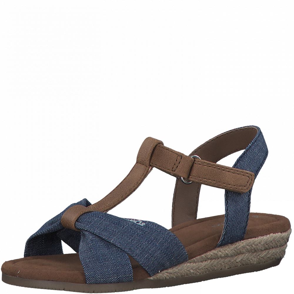 s.Oliver Sandale Kinder blau S12 5-5-48211-28 37 | 816 BLUE COMB | 