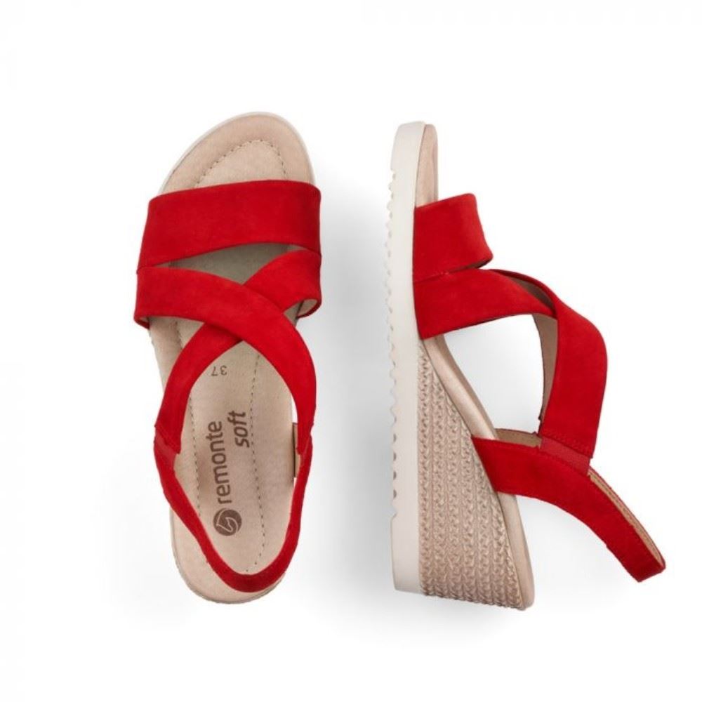 Remonte Sandalette rot D3446 