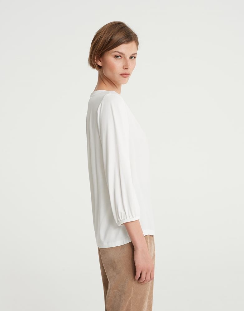 OPUS Shirt Sulese 3/4 Arm milk S22 246499295100 