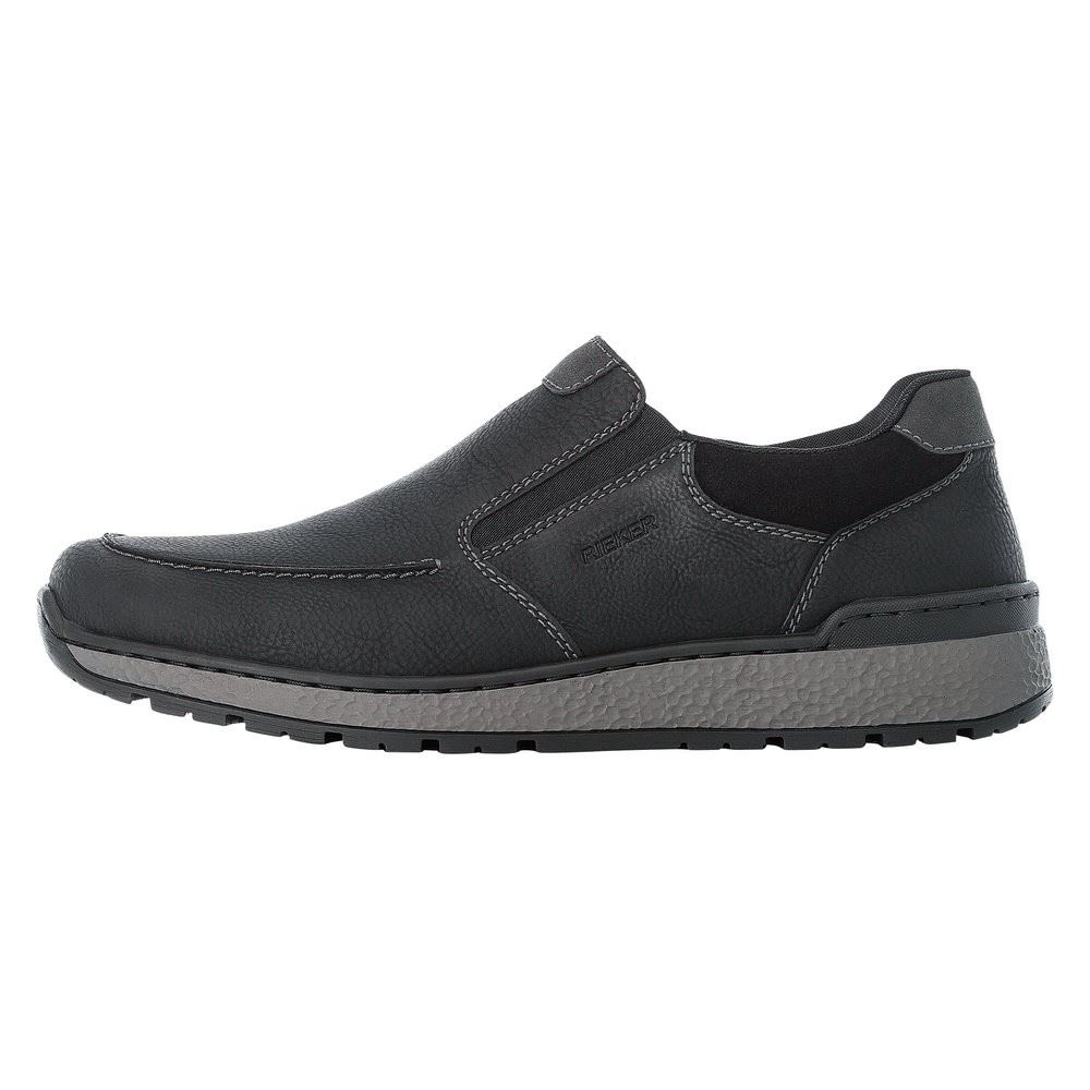 Rieker Slipper Antistress extra Weite schwarz B9062 
