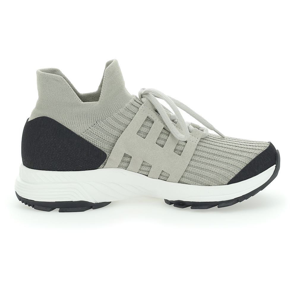 UYN SX4 Wanderschuh Damen Sneaker Strumpfschuh Yak- Wolle grün, grau S22 Y100159-93 40 | G000 anthracite | 