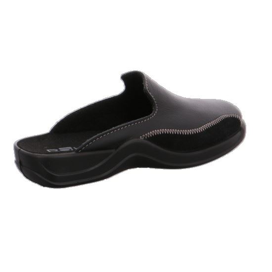Rohde Vaasa Pantolette Hausschuhe schwarz 2752 