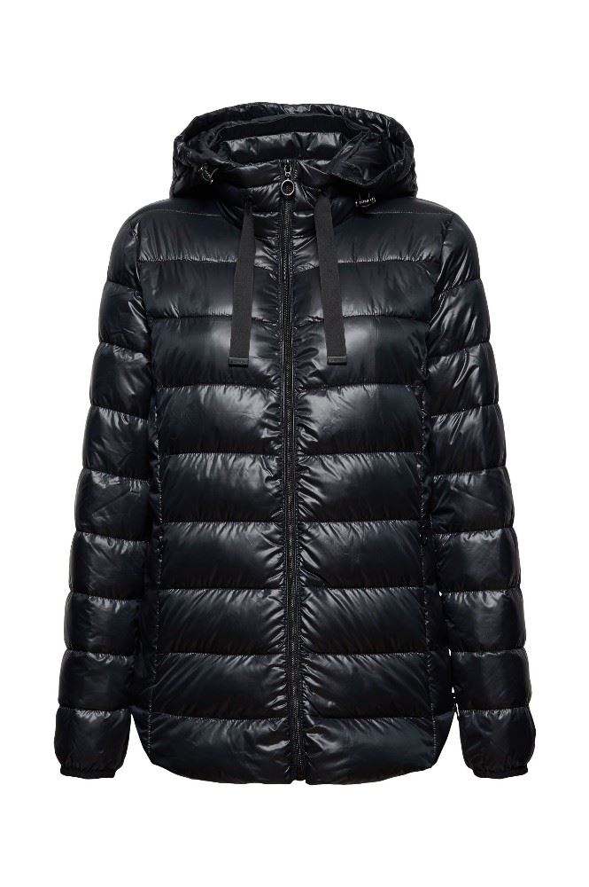 ESPRIT Recycelt Steppjacke mit abnehmbarer Kapuze 991EE1G321 