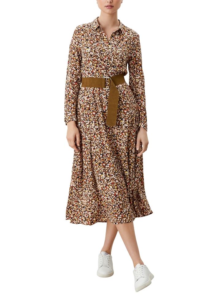 s.Oliver Gürtel Veloursleder braun S12  2112137 OneSize | 8577 brown | 