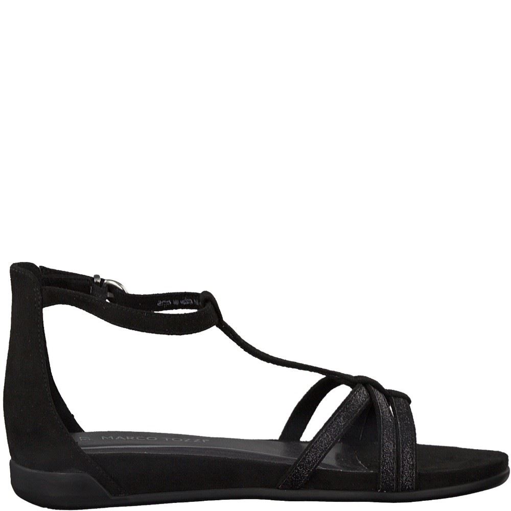Marco Tozzi Sandale schwarz 2-2-28411-24 38 | 098 BLACK COMB | 