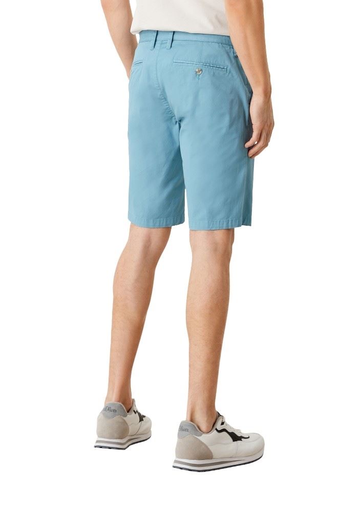 s.Oliver Bemuda Slim Fit Austin blau und hellblau 2113872 