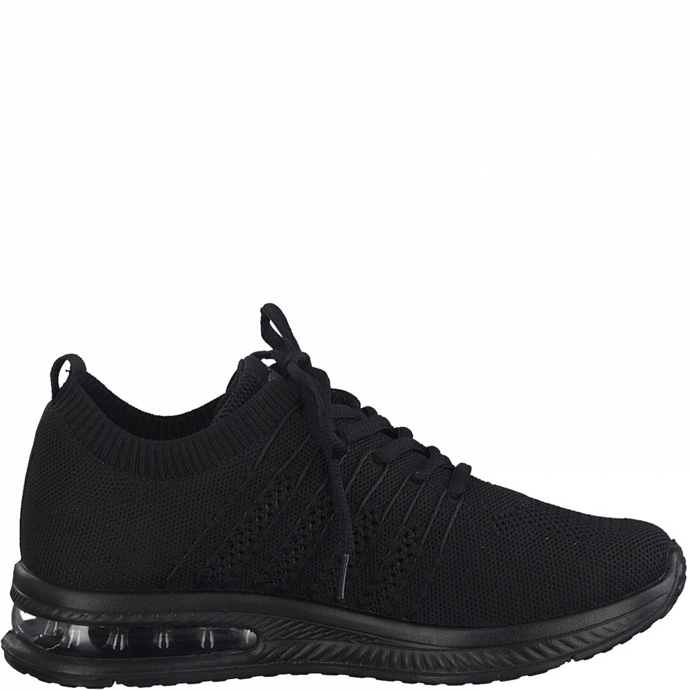 s.Oliver Sneaker Schnürer schwarz S21 5-5-23617-37 