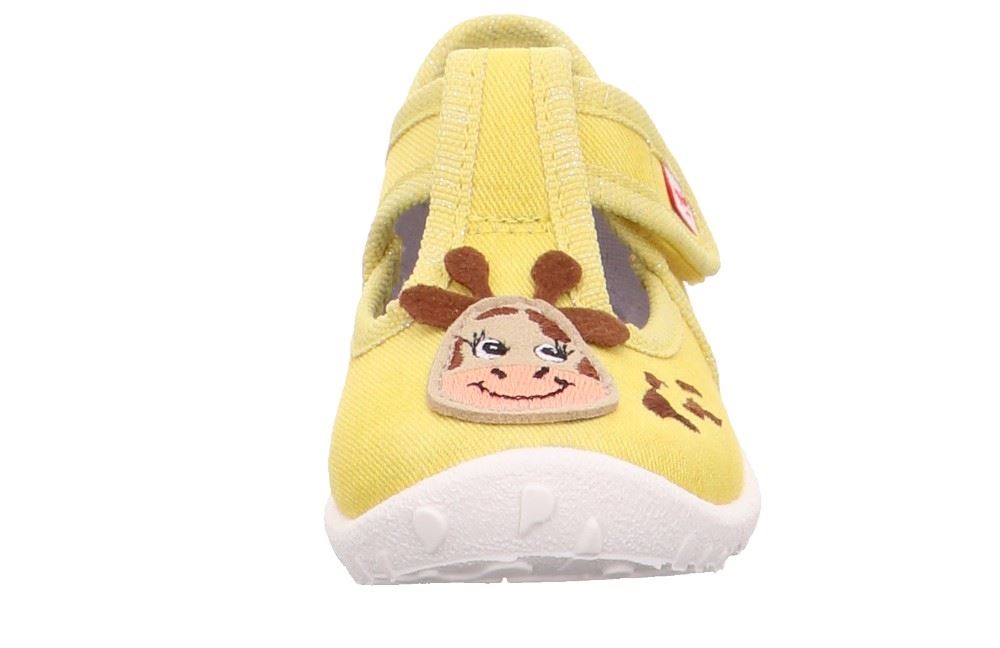 SUPERFIT SPOTTY Kinder Hausschuh gelb 1-009256-6000 