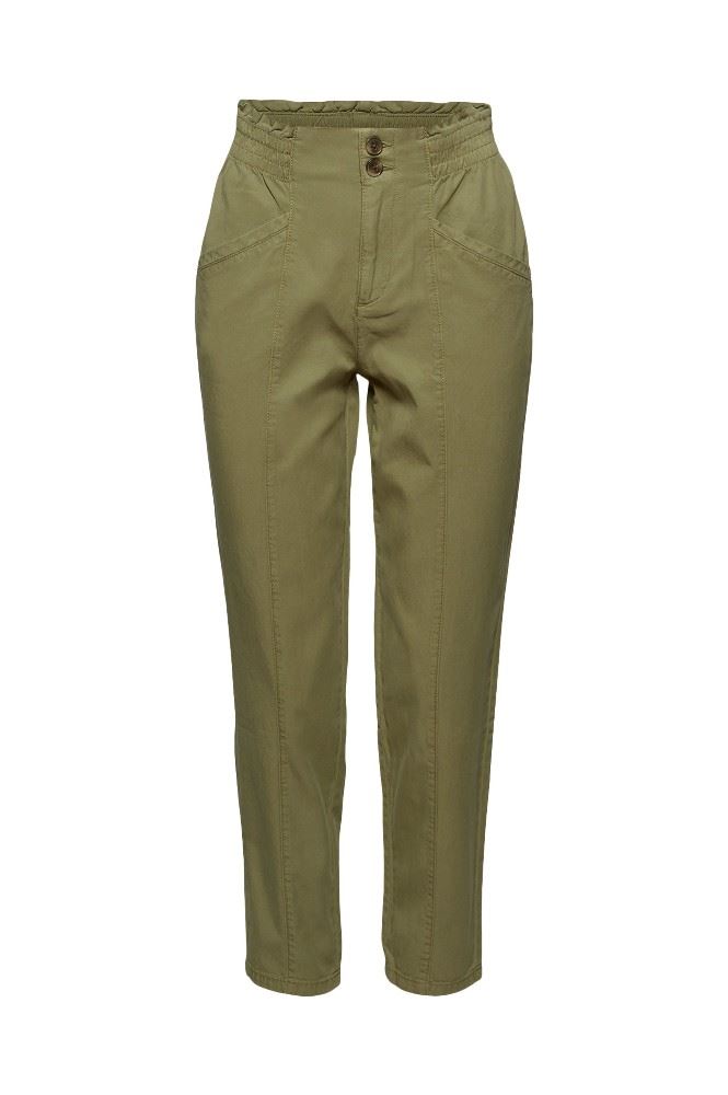 Esprit Hose Paperbag 021EE1B339 40 | E345 LIGHT KHAK | 