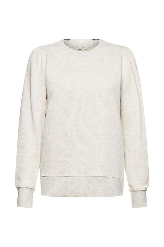 ESPRIT Sweatshirt aus Baumwoll-Mix 022EE1J304 XL | E054 PASTEL GRE | 