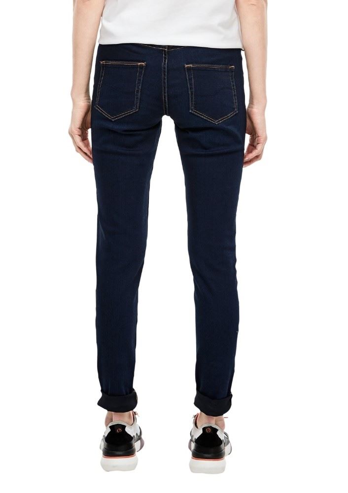 QS designed by Denim Skinny Fit blau Noos 2005645 34 | 58Z6 dark blue | L32