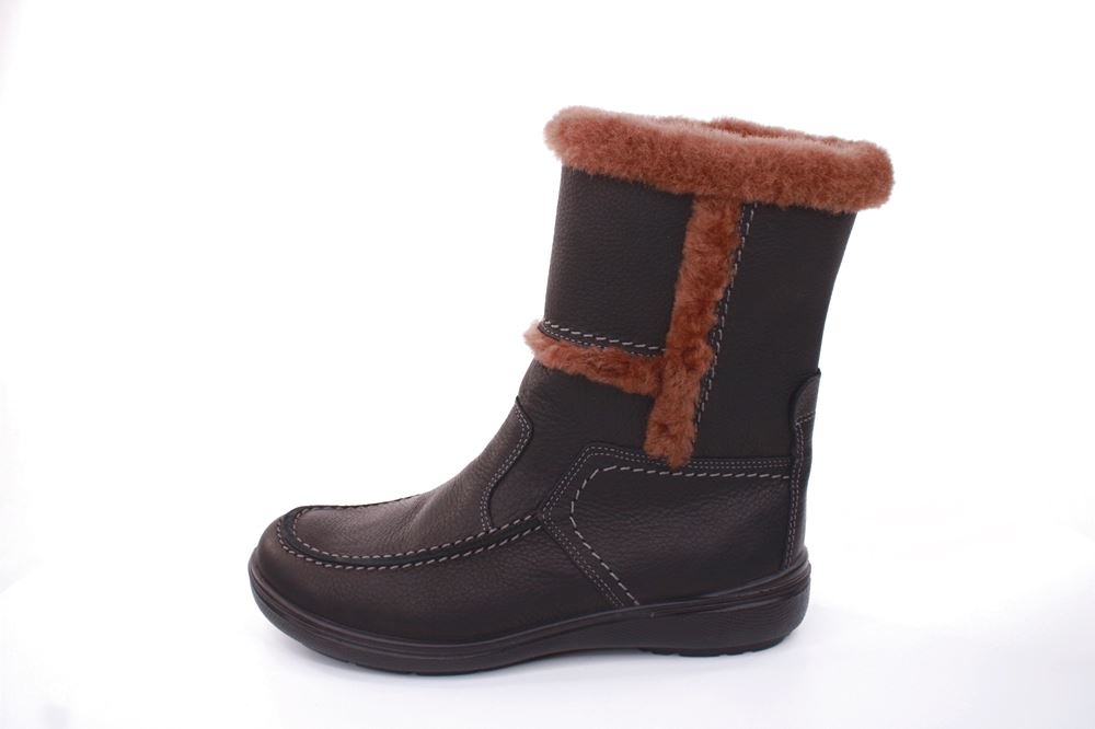 Jomos Damen Stiefel Leder Lammfell Comfortweite H schwarz S22 806503 41 | 000 schwarz | 